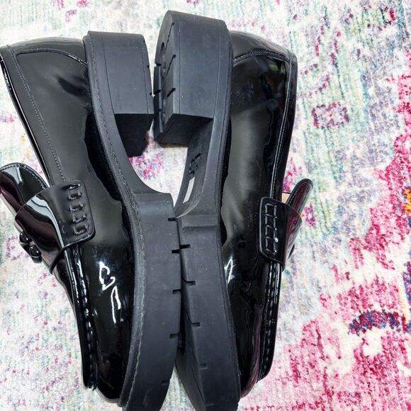 Coach Leah Patent Leather Loafers - Picture 7 of 8